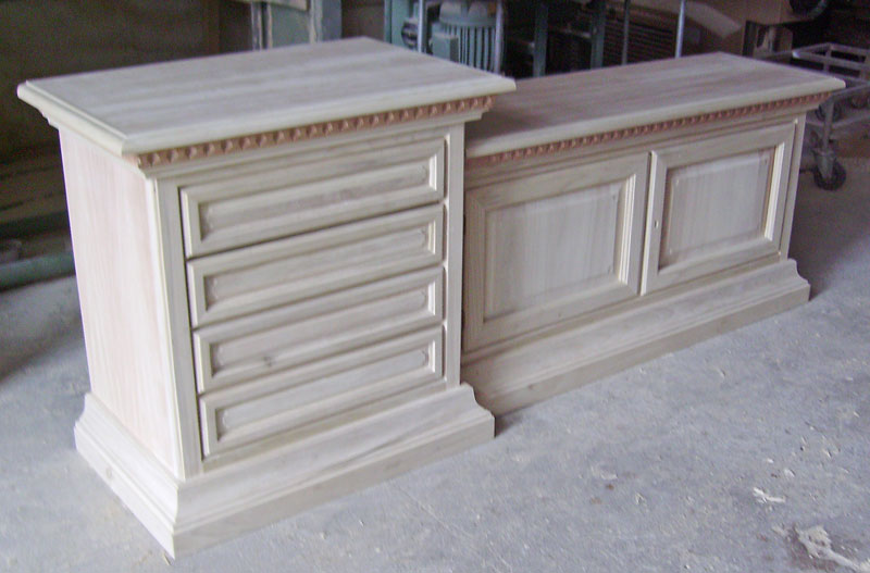 Credenza con cassettiera