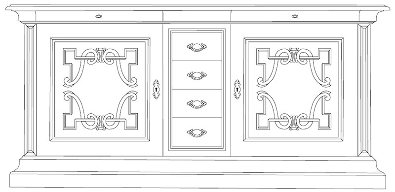 Credenza Stile