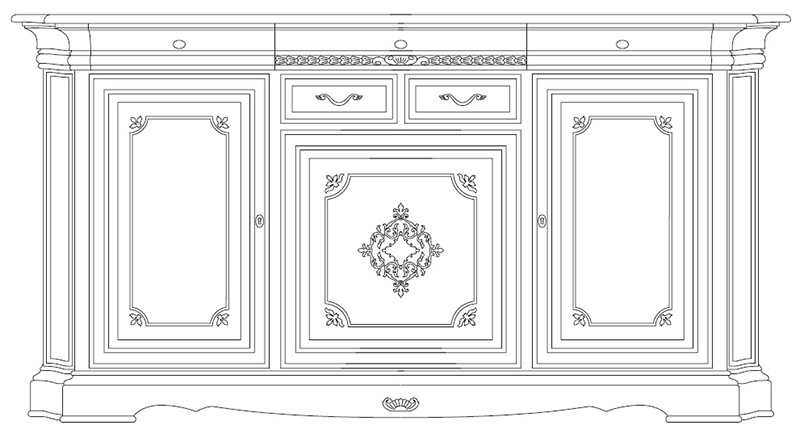 Credenza Dogi