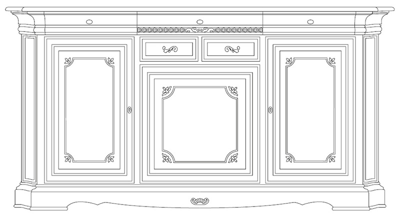Credenza Dogi